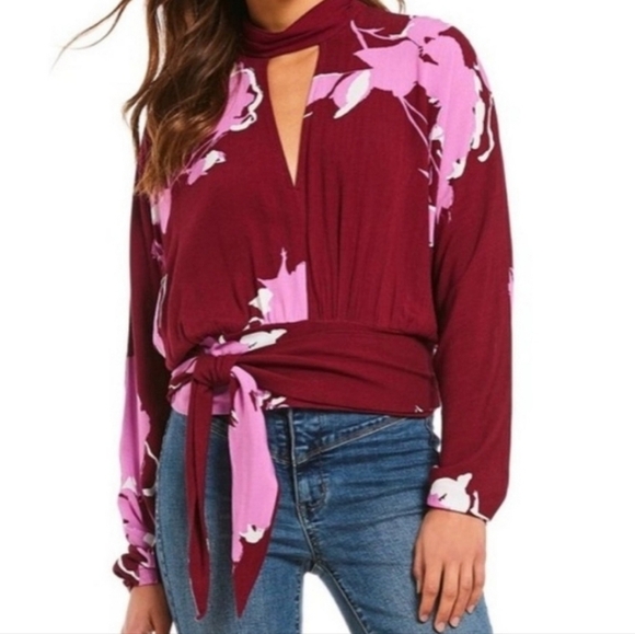 Free People Tops - Free People "Say you love me Blouse"